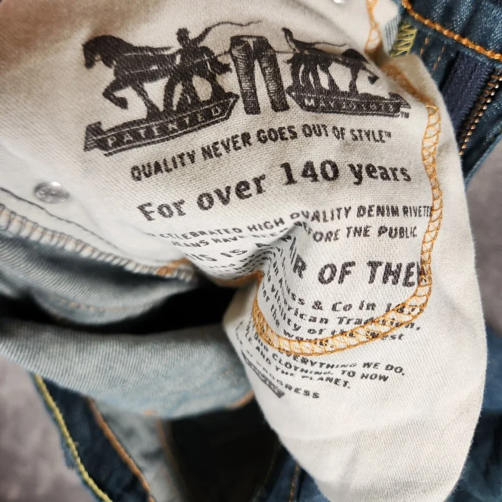 Levi's Jeans Men's 31X29 (Tag 30X32) 511‎ Performance Slim Fit CUT-OFFS
